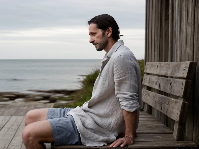 Carnet de suivi et casque audio posés avant une pause d'hypno-relaxation pour la gestion du stress après le travail, face au port de La Rochelle